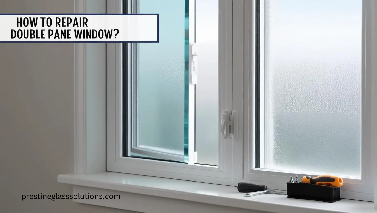 how to repair double pane window