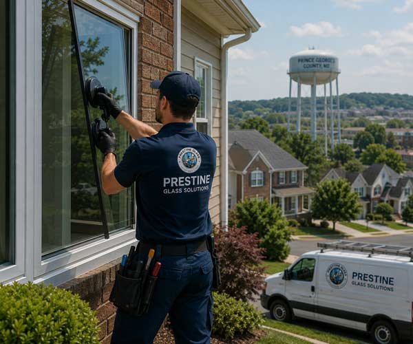 Glass repair technician in Prince George's County, Maryland