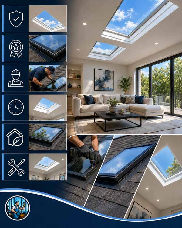 Why homeowners choose Prestine Glass Solutions for skylight work