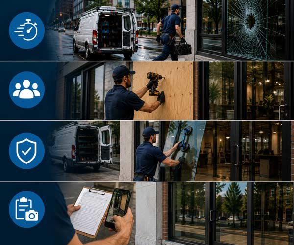 Why choose Prestine Glass Solutions for emergency glass repair